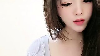 Busty teen Tegan shows off her natural big boobs