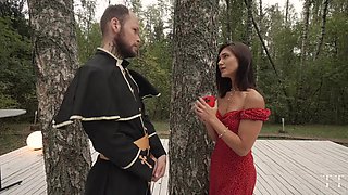 Fucking Wedding. .holy Stepfather Bangs Bridesmaid Right Before The Wedding