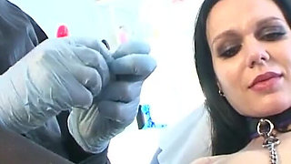 German cute slave - Pussy distress