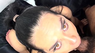 Slutty brunette nurse hardcore pov sex in hospital