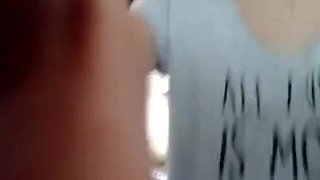 Busty Babe playing around wtih toys for you