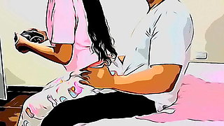 Step Niece Wants Me To Teach Her Video Games - Ends Up Riding My Cock - Cartoon Family Fun