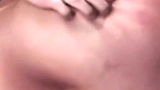 Blonde Babe Stretches Man's Ass Wide with Tail Plug