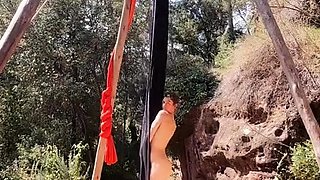 Outdoor bdsm dorm handjob outdoor