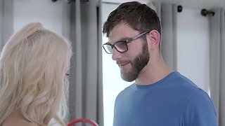 Kenzie Taylor's Blonde Passion Shines in Intimate Homemade Heat