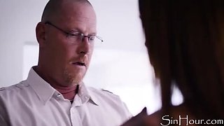 Busty Cheating Wife Scarlett Mae Fucks Father-In-Law - Big Tits & Big Ass Punished