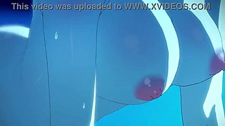 Big Booty Hentai Babe Reze Gets Doggystyle POV Blowjob