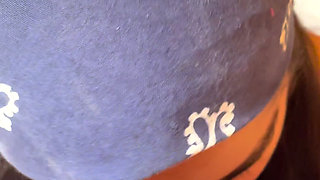 Hot and unhurried morning: greedy white girl gives a slow blowjob when she wakes up and swallows the milk