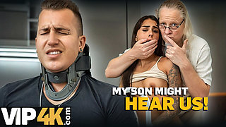 DADDY4K. Fuck me until he catches us!