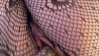 Deep Anal Fucking with a Huge Dildo