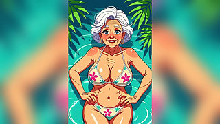 Old Granny Teasing Animation