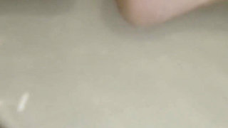 Fingering My Pussy and Exhibiting My Feet at the Bathtub