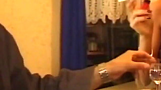 Blonde Horny Slut Have Sex to His Boss