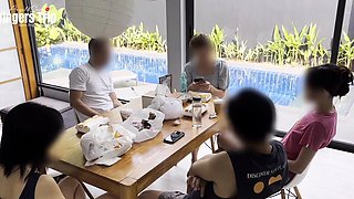 Desperate cougars want a big cock to make a group sex