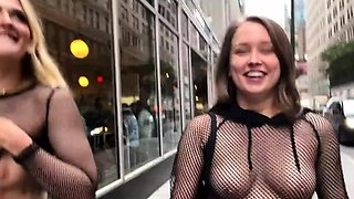 MissionIceCream walking the streets with SavvySuxx Public