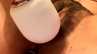 Solo toy masturbation with lonely girl
