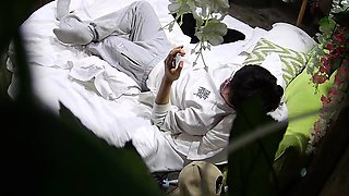 Amateur couple hidden cam