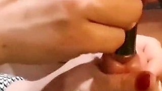 CBT. Extreme Dick and Urethral Torment in the Kitchen! Cooking Cock 2. Episode 2/3. Full.