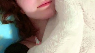 Pretty redhead webcam masturbation show
