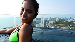 Anal penetration for my big ass Thai GF