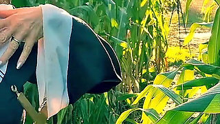 Nun Kylie's Fun in the Corn