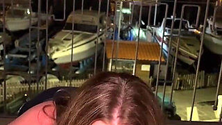 Swallowing His Cum in a Marina on the Amalfi Coast