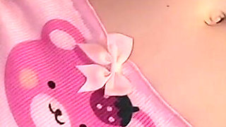 You Are so Lucky to Watch My Tight Pussy in Cute Panties Penetration