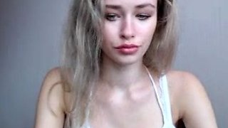 Naked Blonde Teen Girl Pussy Masturbation On Webcam