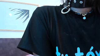 Cute blonde amateur webcam teen masturbating