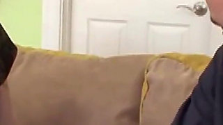 Brunette Slut Sucks Cock, Gets Eaten Out and Fucked Hard Until Facial