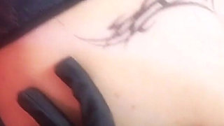 She Demonstrated Me Her Dildo, Did Me a Light Blowjob and Fucked My Ass by Strap-on