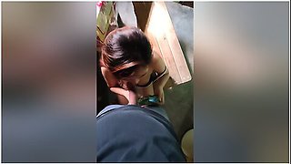 Risky Blowjob While Playing Online Game. Pinay Student Room Mate