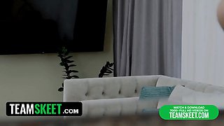 Meaty big black cock vs. slim teen - teamskeet trailer