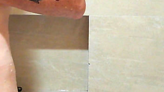 Playing with My Favorite Dildo in the Shower, My Pussy Barely Can Handle Temptation!
