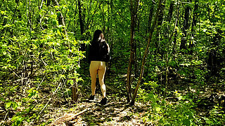 Naked Ass Walk Through Spring Forest (4K UHD Remaster)