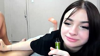 SMALL TIT BRUNETTE TATTOOED TEEN GIRLFRIEND CAUGHT IN SHOWER
