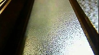 Busty blonde fingers and toys her sexy ass