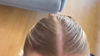 Mexicana blowjob with her big boobs