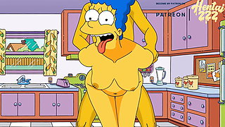 MARGE DOGGYSTYLE FUCKED HENTAI