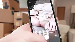 Stepmom is going to let him snap a few photos of her hole