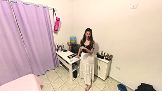 Fucking my stepmom doggy-style in her bedroom.POV