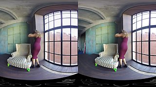 Tight, Sexy Blonde With Shaved Pussy Strips - Russian Solo Model Striptease