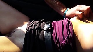 French Girl Shared for Outdoor Fingering Pleasure