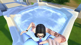Amateur Trans Alien's Wild Fantasy Sparks Sims Seduction