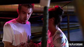 Bonnie Rotten in Darkly Seductive Horror Hotel Scene