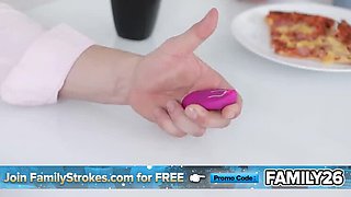 Step Sister April Fools Prank Fails - Big Tits Lilly Hall Takes Peter Green's Big Dick Deep Throat