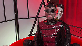 Slave Milked in Latex and Slime
