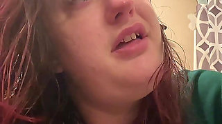 Constipation Toilet Struggle Close up of My Face with Desperation and Weeping by Bella Blast