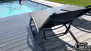 Horny Neighbor Fucked Hard by Big Cock