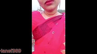 Hot Bangladeshi Wife in Red Saree Fucked Hard - Homemade Desi Sex